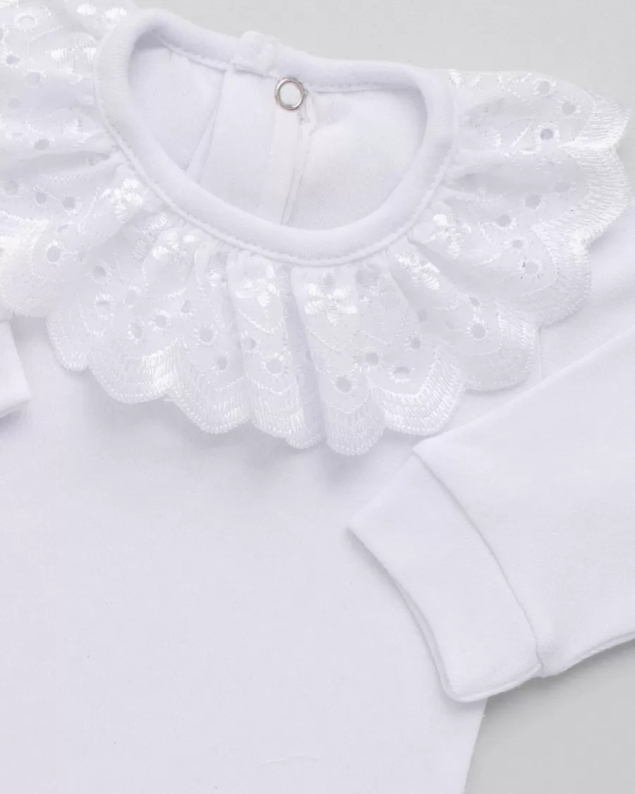 BODY BEBÊ PRINCESA COM RENDA