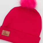 GORRO DE BEBÊ CANELADO PINK