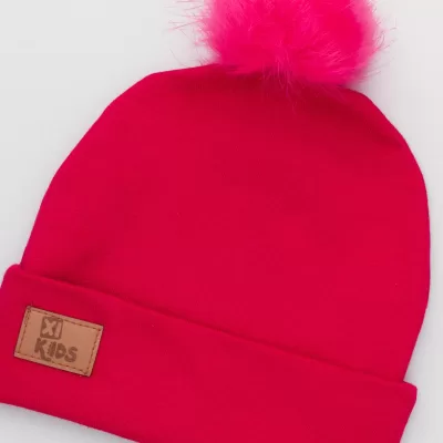 GORRO DE BEBÊ CANELADO PINK