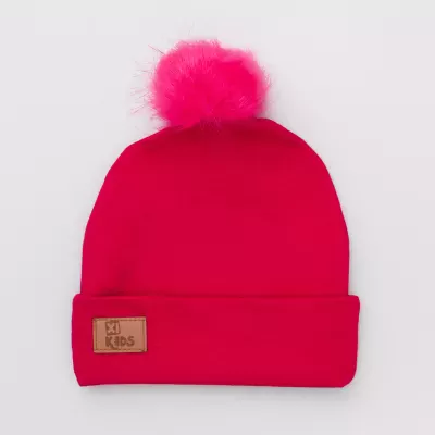 GORRO DE BEBÊ CANELADO PINK