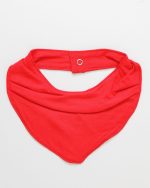 Babador Bebê Bandana Impermeável Vermelho