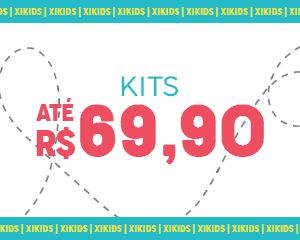 Kit 3 Conjuntos Por R$69,90