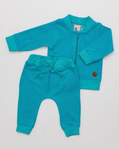 Conjunto Bebê 2pç Atoalhado Bordado Urso