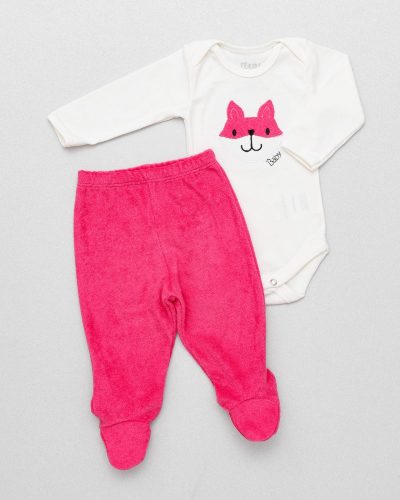 Conjunto Bebê Atoalhado Raposa
