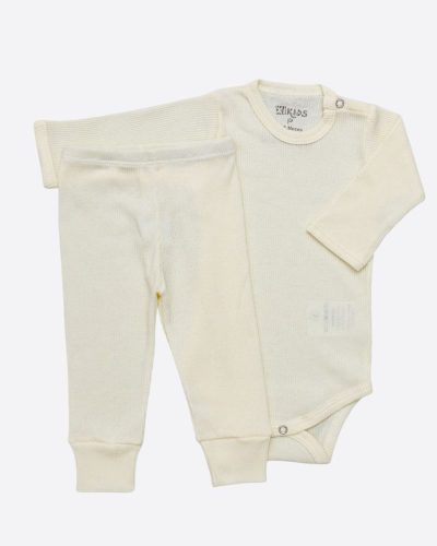 Conjunto Pagão Canelado Bebê Pérola