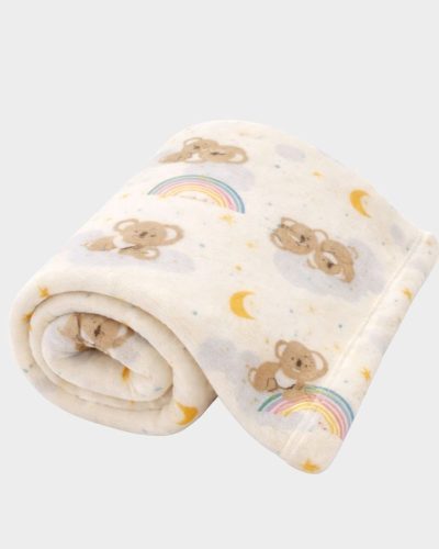 Mantinha Microfibra Bebê Coala Menina