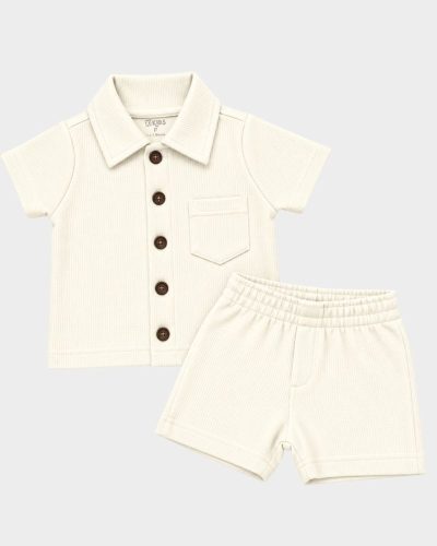 Conjunto Bebê Shorts e Camisa Off