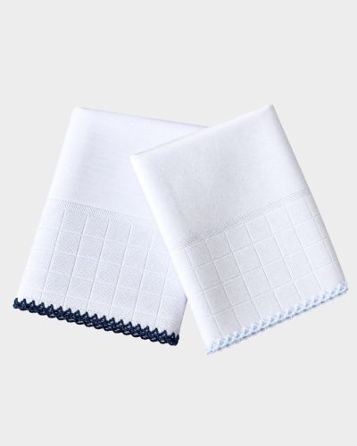 Kit 2 Fraldinhas de Boca Bebê 100% Algodão Menino